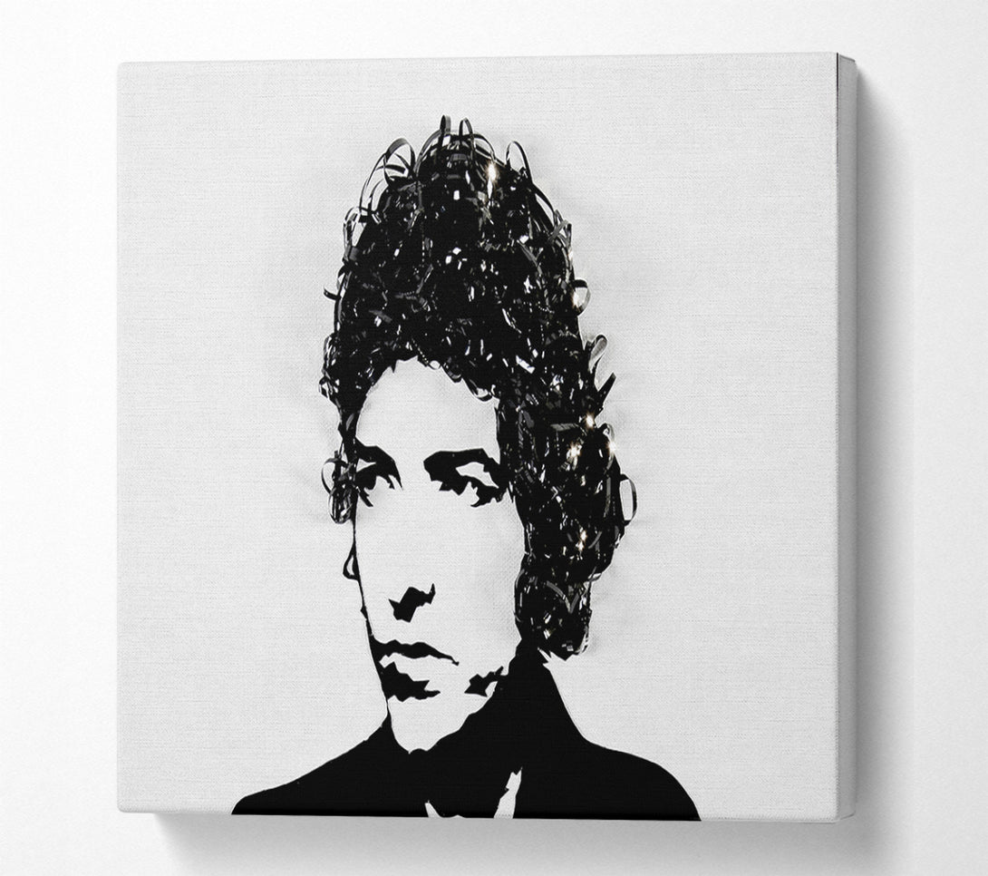  A Canvas Print of Bob Dylan Canvas Print
