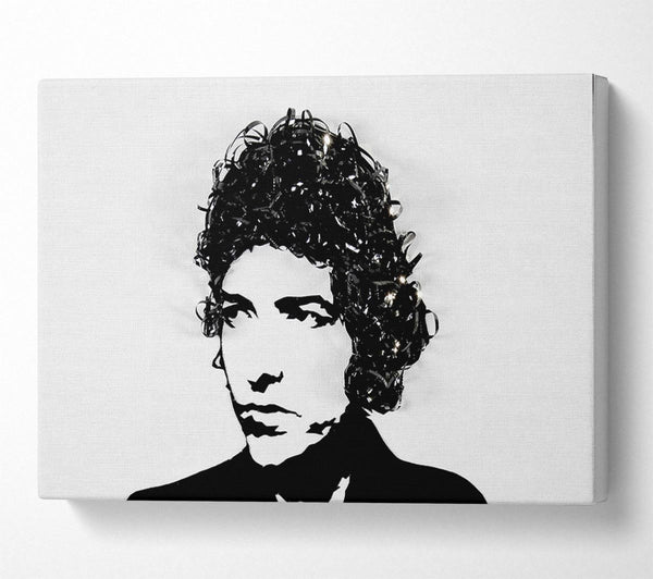  A Canvas Print of Bob Dylan Canvas Print