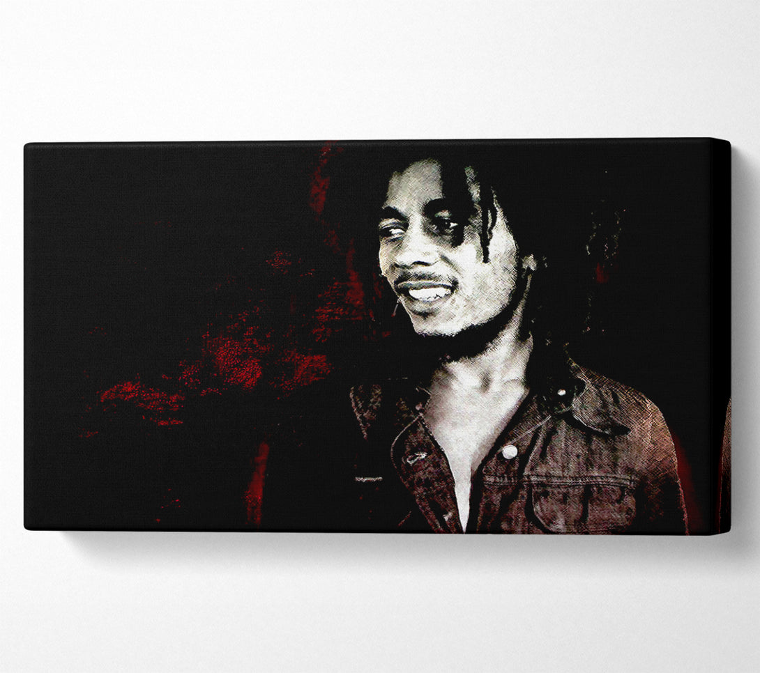  A Canvas Print of Bob Marley Hero Canvas Print