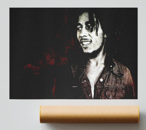 Bob Marley Hero Poster