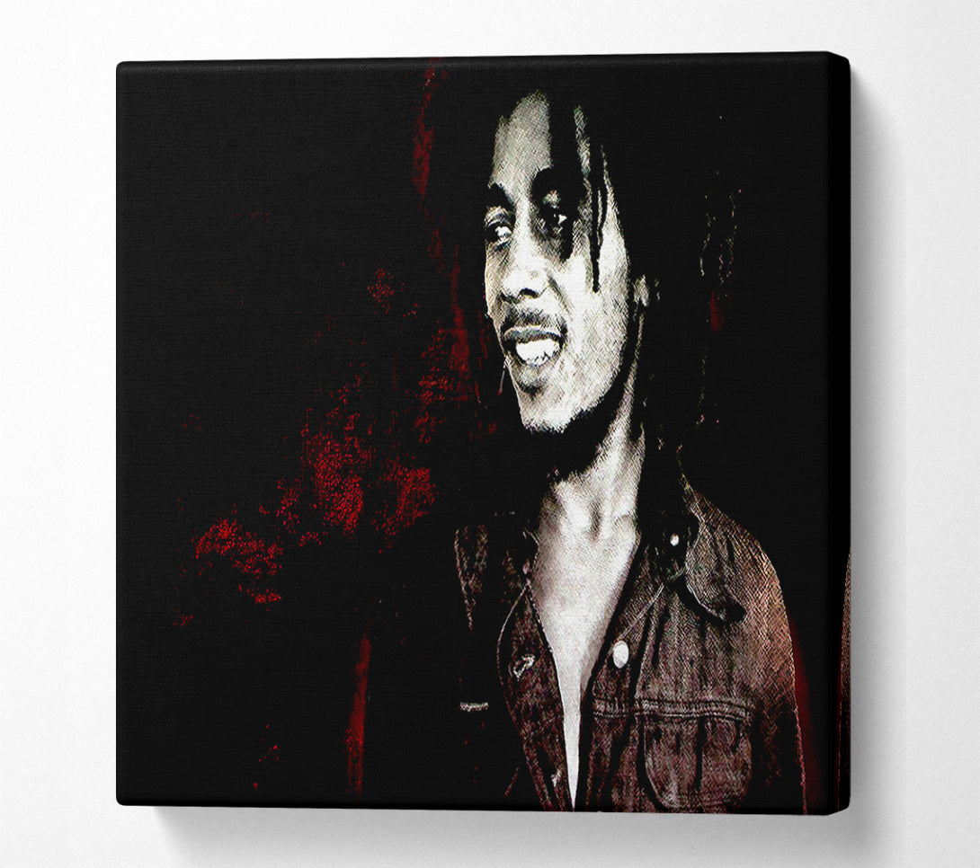  A Canvas Print of Bob Marley Hero Canvas Print