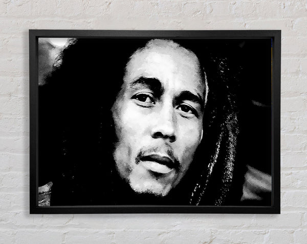 Bob Marley Iron Lion Framed Print