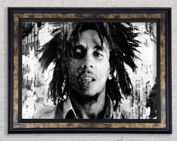 Bob Marley Redemption Song Framed Print
