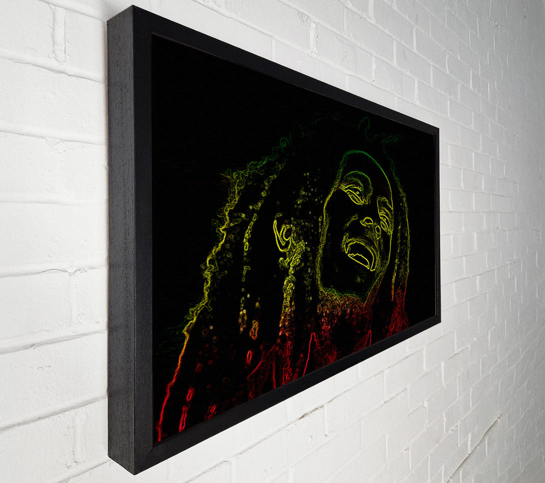  A Canvas Print of Bob Marley Canvas Print