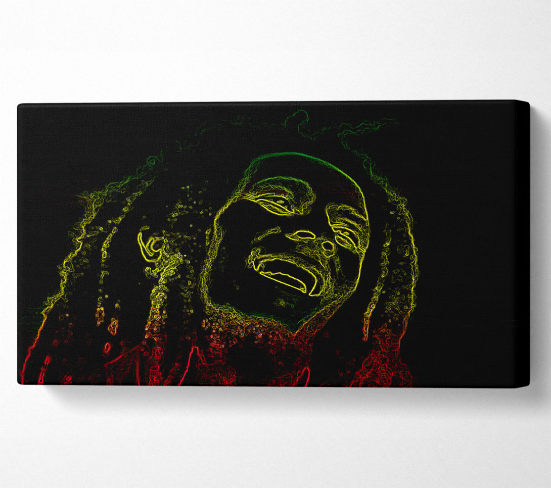  A Canvas Print of Bob Marley Canvas Print