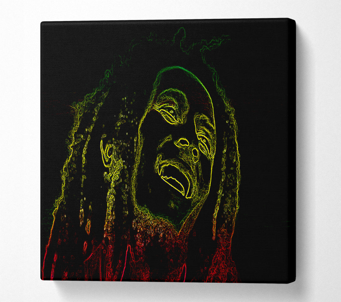  A Canvas Print of Bob Marley Canvas Print