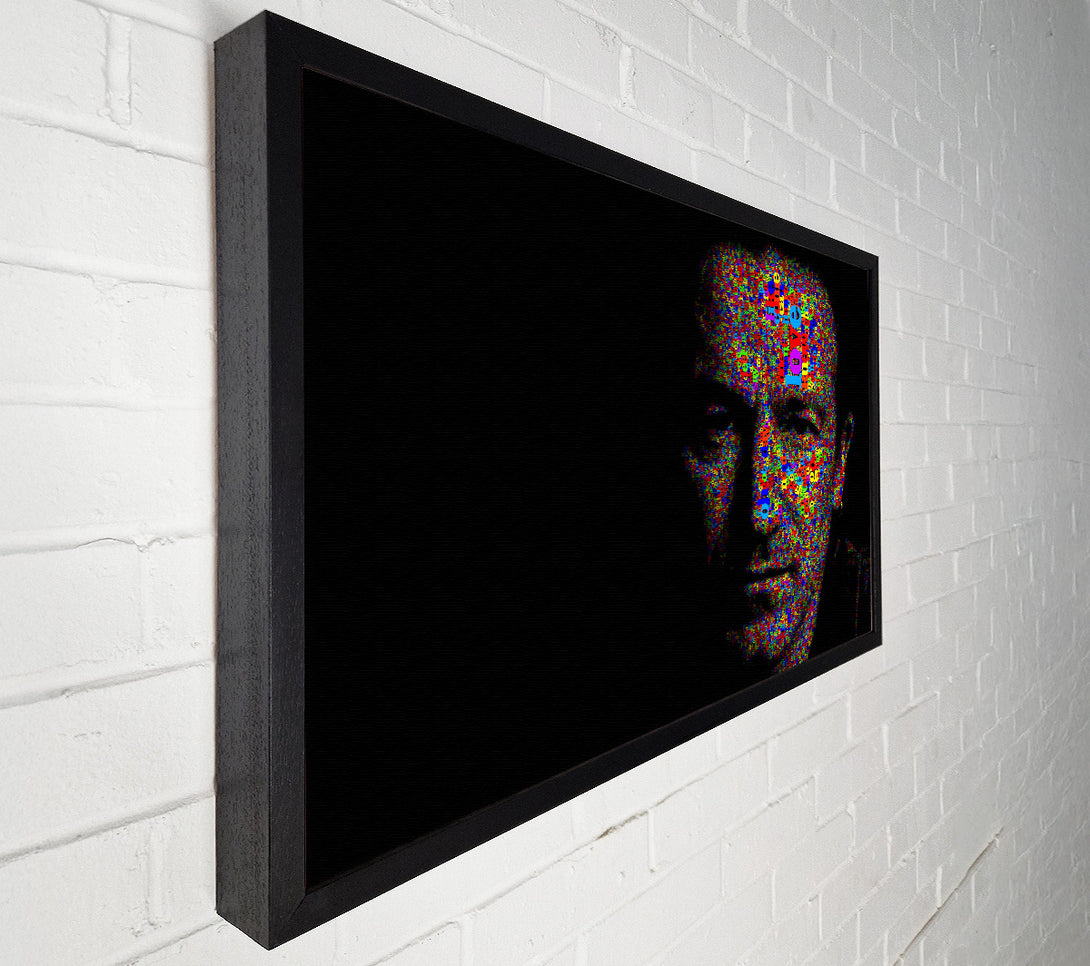  A Canvas Print of Bono In Colour Canvas Wall Art