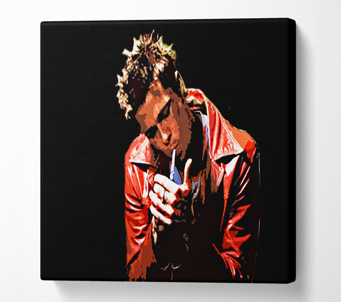  A Canvas Print of Brad Pitt Is Tyler Durden Canvas Wall Art
