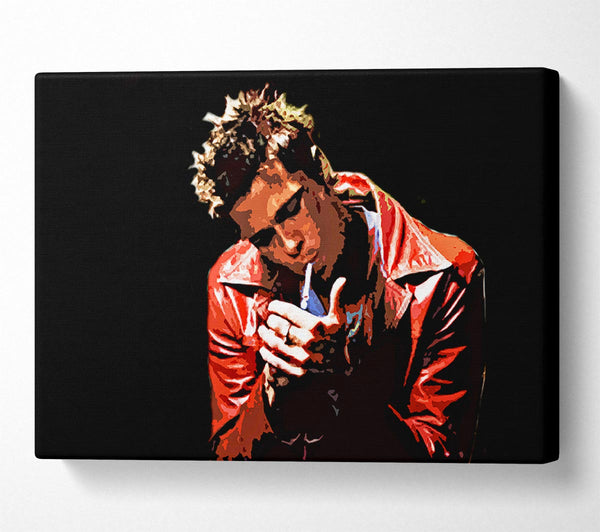  A Canvas Print of Brad Pitt Is Tyler Durden Canvas Wall Art