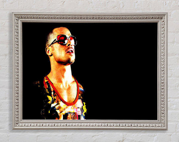 Brad Pitt Tyler Durden Fight Club Framed Print