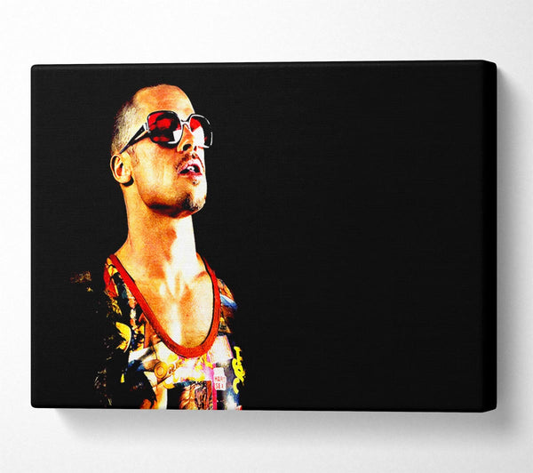  A Canvas Print of Brad Pitt Tyler Durden Fight Club Canvas Art