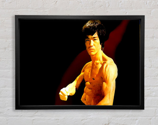 Bruce Lee Fist Of Fury Framed Print
