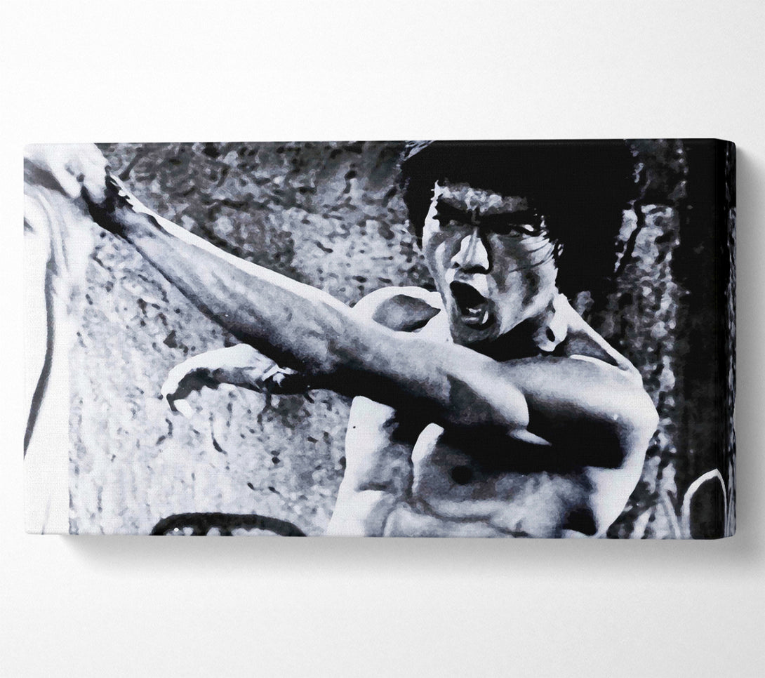  A Canvas Print of Bruce Lee Fist Of Power Canvas Print