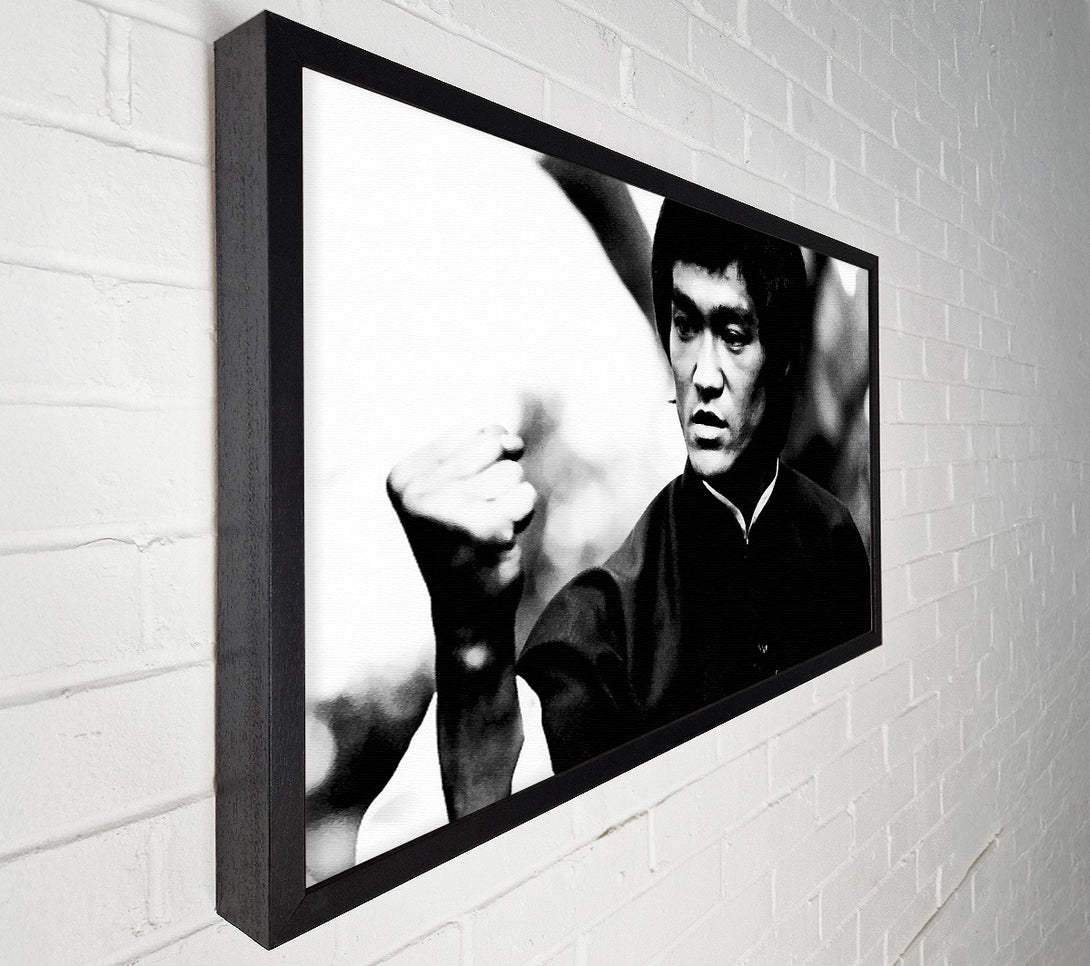  A Canvas Print of Bruce Lee Power Of One Canvas Art