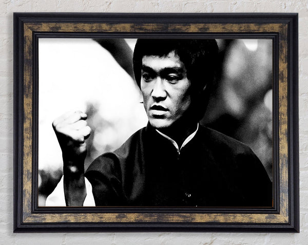 Bruce Lee Power Of One Framed Print