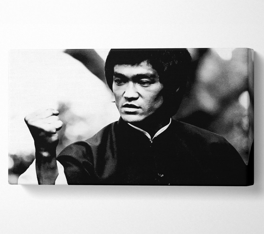  A Canvas Print of Bruce Lee Power Of One Canvas Art