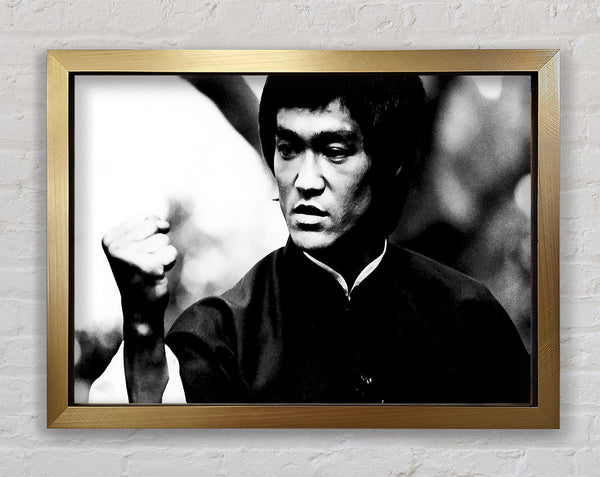 Bruce Lee Power Of One Framed Print