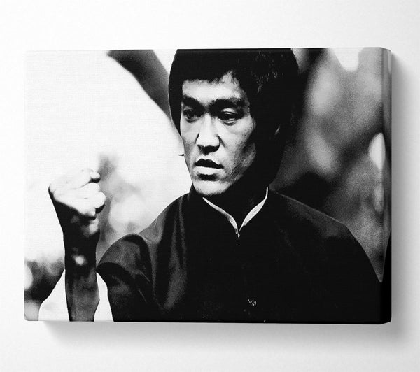  A Canvas Print of Bruce Lee Power Of One Canvas Art