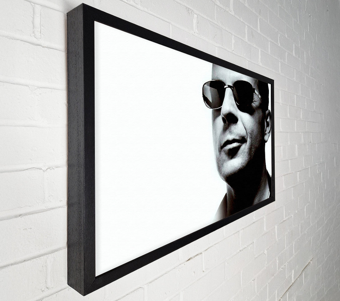  A Canvas Print of Bruce Willis Canvas Art