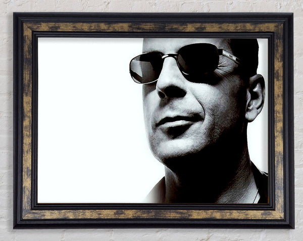 Bruce Willis Framed Print