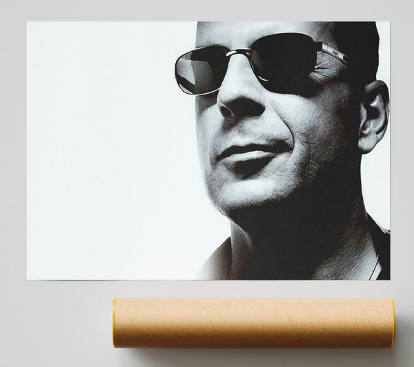 Bruce Willis Giclee Print