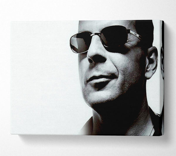  A Canvas Print of Bruce Willis Canvas Art