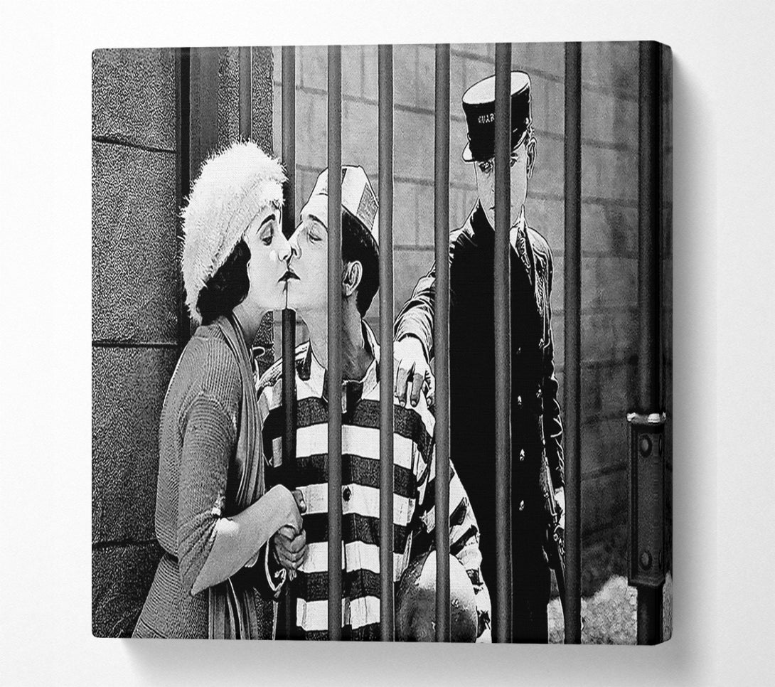  A Canvas Print of Buster Keaton Canvas Wall Art