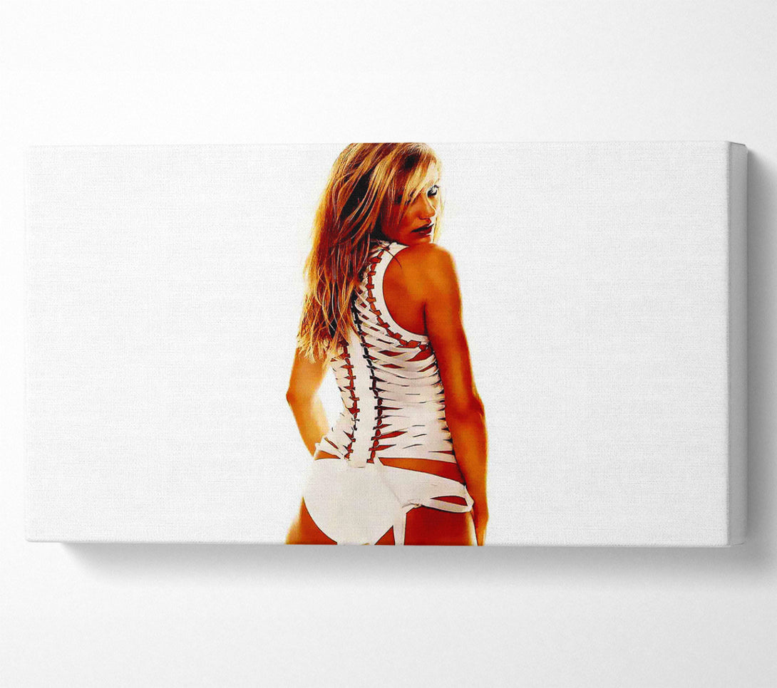  A Canvas Print of Cameron Diaz Canvas Wall Art