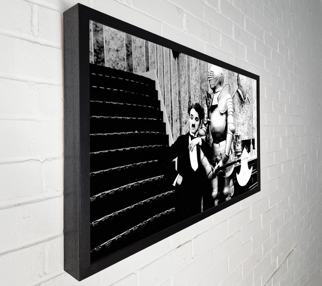 A Canvas Print of Charlie Chaplin 2 Canvas Print