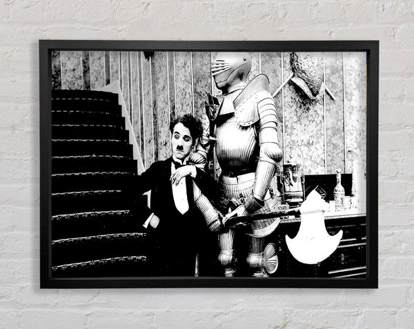 Charlie Chaplin 2 Framed Print