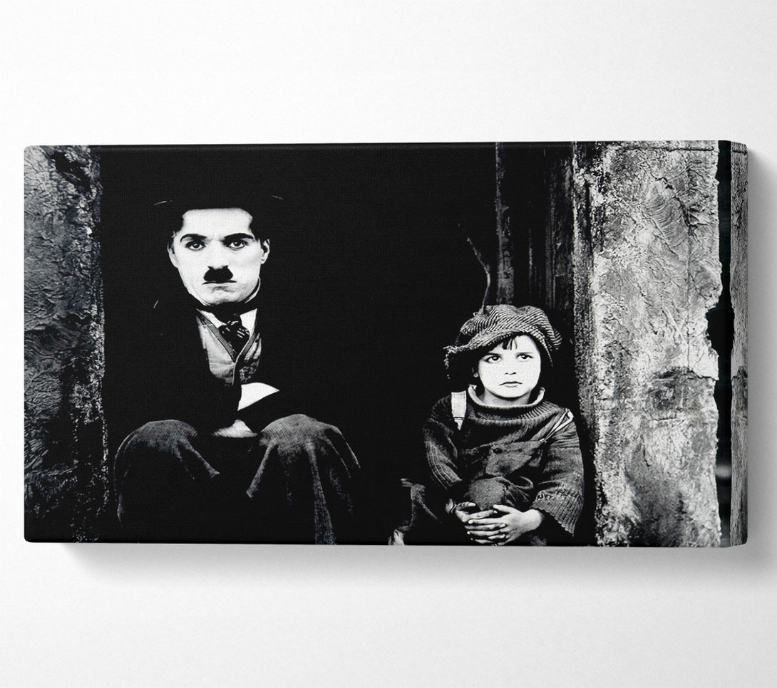  A Canvas Print of Charlie Chaplin The Kid Canvas Wall Art