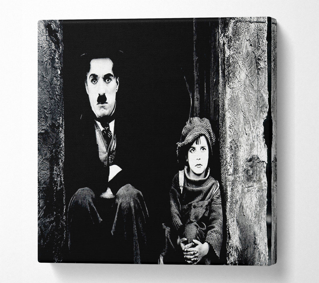  A Canvas Print of Charlie Chaplin The Kid Canvas Wall Art