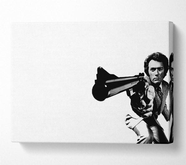  A Canvas Print of Clint Eastwood Gun Canvas Art