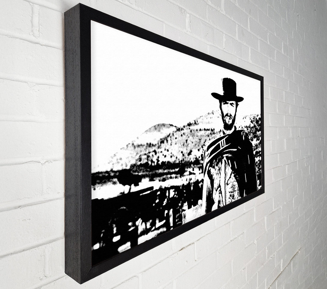  A Canvas Print of Clint Eastwood The Good The Bad The Ugly Canvas Print