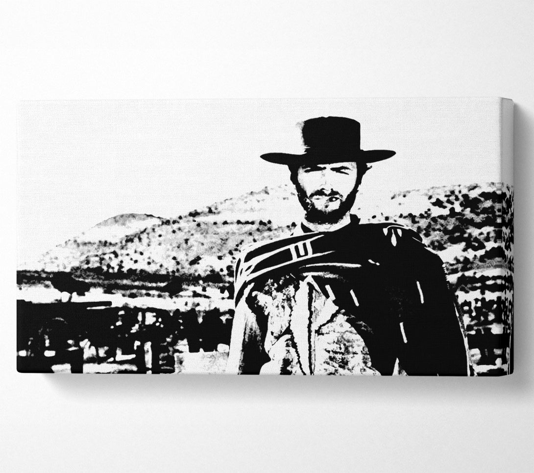  A Canvas Print of Clint Eastwood The Good The Bad The Ugly Canvas Print