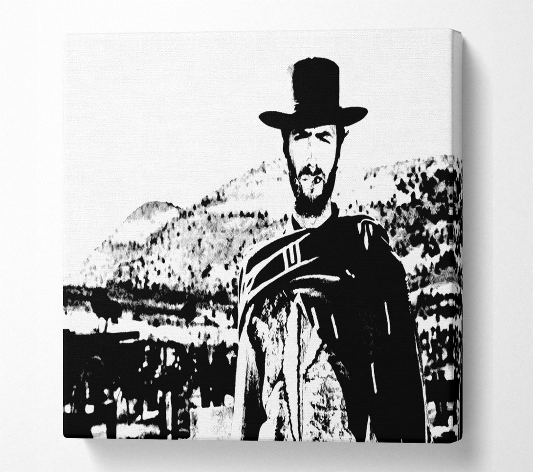  A Canvas Print of Clint Eastwood The Good The Bad The Ugly Canvas Print