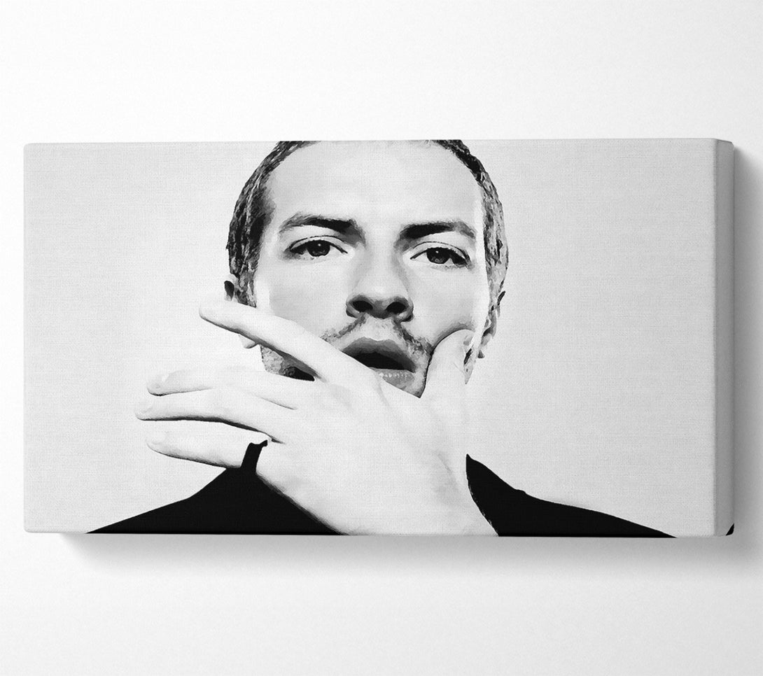  A Canvas Print of Cold Play Chris Martin Canvas Art