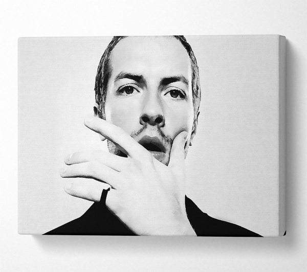  A Canvas Print of Cold Play Chris Martin Canvas Art