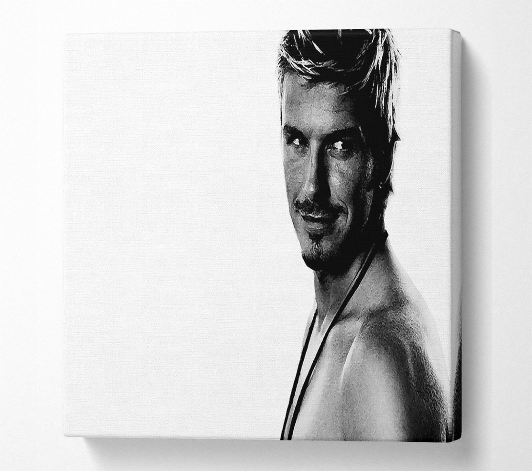  A Canvas Print of David Beckham Canvas Wall Art