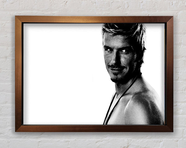 David Beckham Framed Print
