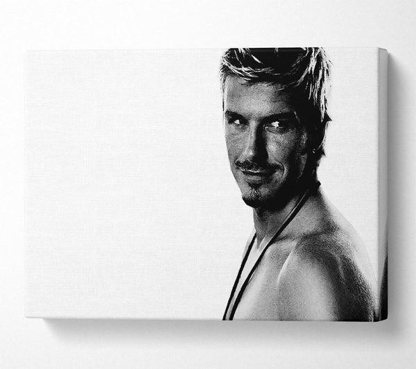  A Canvas Print of David Beckham Canvas Wall Art