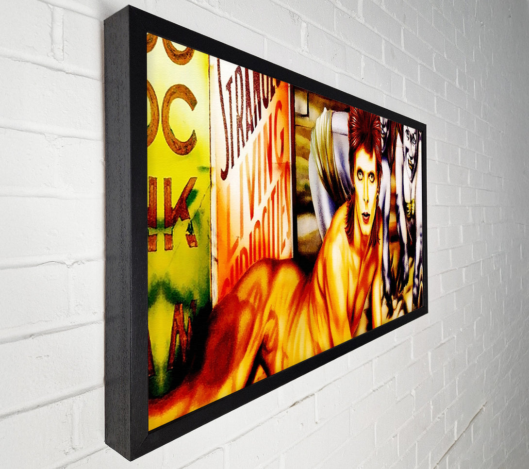  A Canvas Print of David Bowie Diamond Dogs Canvas Print