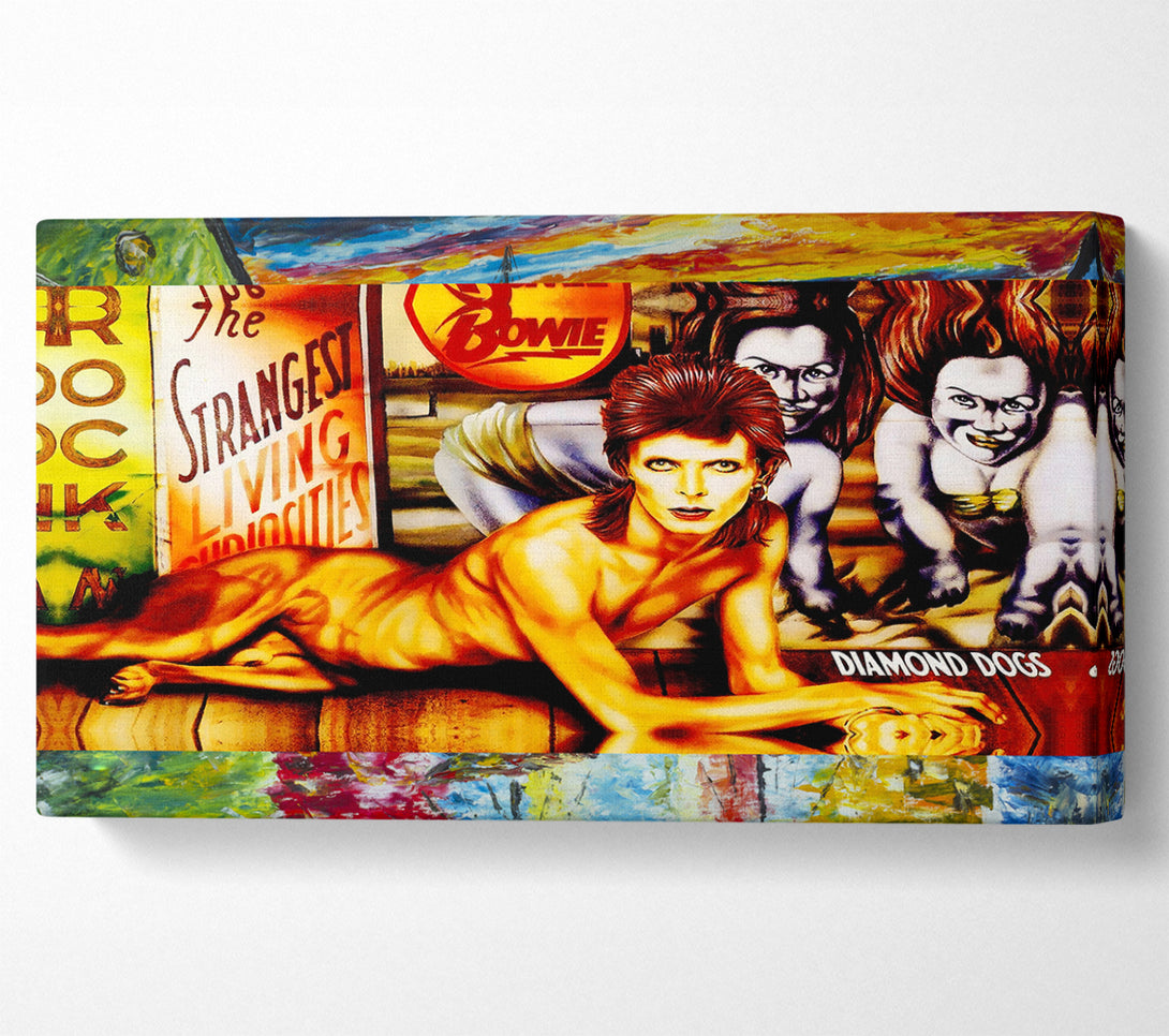  A Canvas Print of David Bowie Diamond Dogs Canvas Print