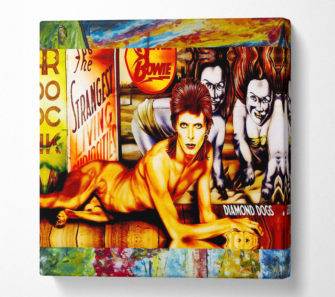  A Canvas Print of David Bowie Diamond Dogs Canvas Print