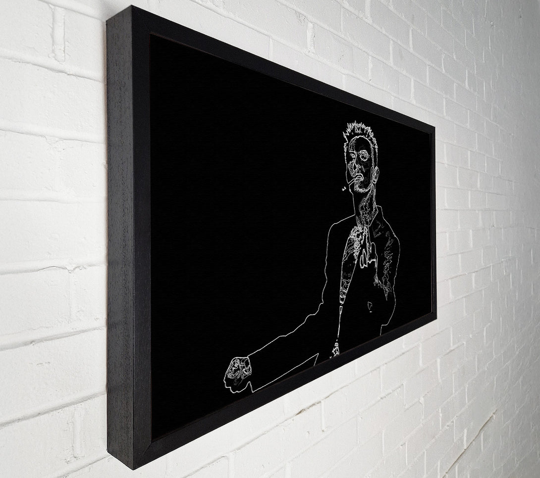  A Canvas Print of David Bowie Canvas Wall Art