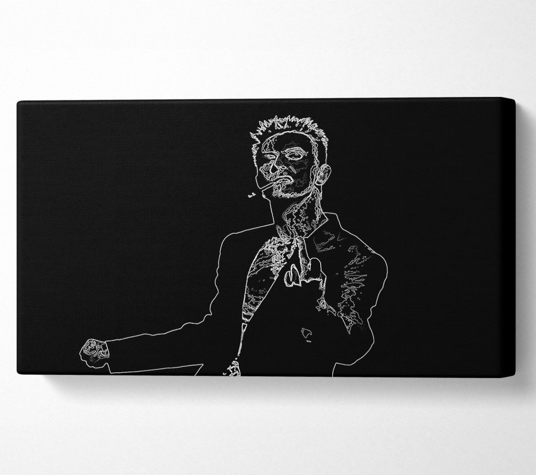  A Canvas Print of David Bowie Canvas Wall Art