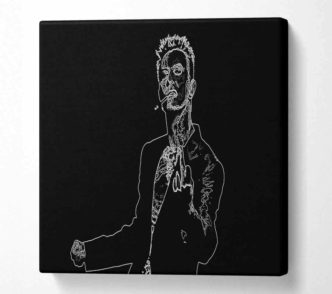  A Canvas Print of David Bowie Canvas Wall Art