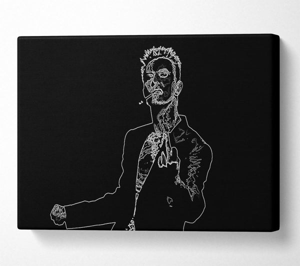  A Canvas Print of David Bowie Canvas Wall Art