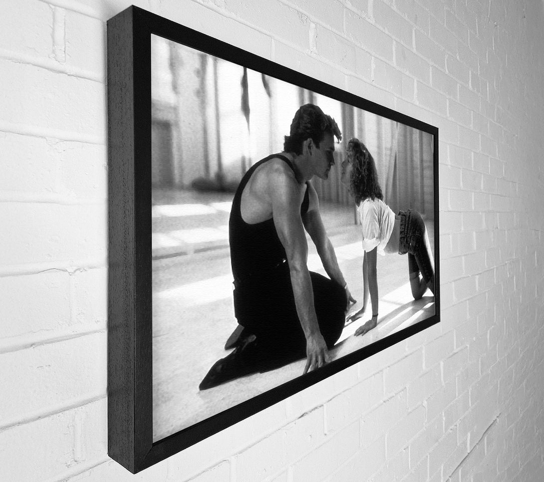  A Canvas Print of Dirty Dancing Baby And Johnnie Canvas Wall Art