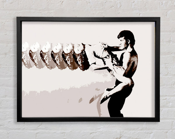 Dirty Dancing The Move Framed Print
